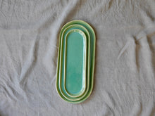 Load image into Gallery viewer, Loaf Cake Serving Platter - Soft Clay - Celadon Green
