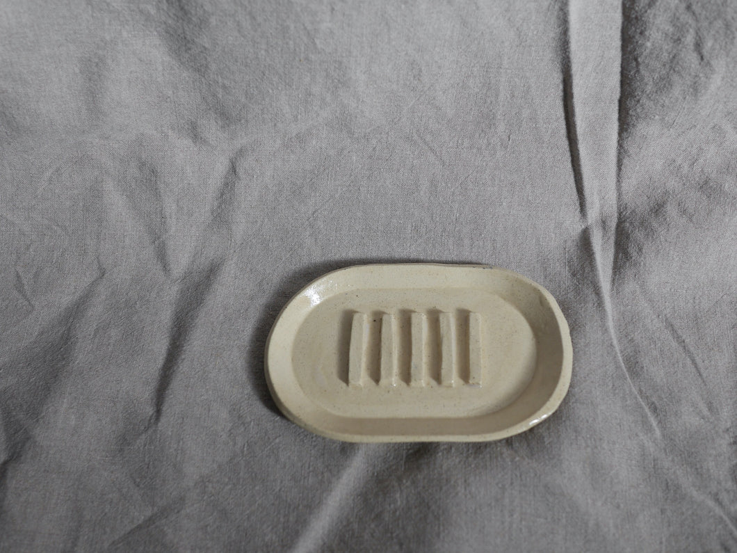 Soap dish - Oval - Transparent