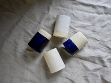 Charger l&#39;image dans la galerie, my-hungry-valentine-ceramics-studio-pot-nt-setof4-blue-white-side
